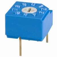 S-2030A SWITCH ROTARY DIP 10-POS TOP