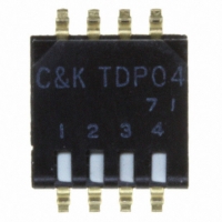 TDP04H0SBD1 SW DIP 4POS SIDE HALF PITCH SMD