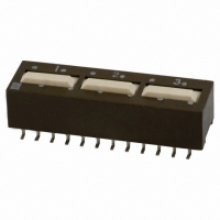 204-223ST SWITCH DIP DPDT 3POS SMT