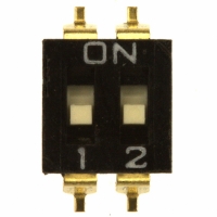 A6S-2104-H SWITCH DIP 2POS TOP ACT GULLEAD