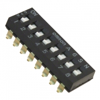 A6SN-8101 SWITCH DIP 8POS FLUSH ACT SMD