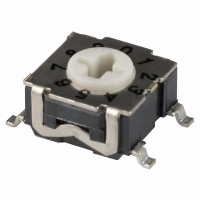 RTE1000G14 SWITCH ROTARY 10POS BCD SMT