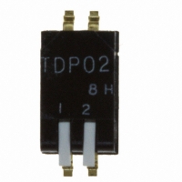 TDP02H1SBD1 SW DIP 2POS EXT HALF PITCH SMD