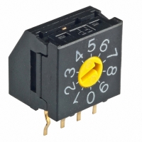 FR01FC10H-06XL SWITCH ROTARY 10POS R/A .2