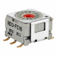 ND3FC16P SW ROTARY DIP 8MM HEX SMD