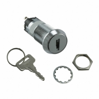 SK12BDW01 SWITCH KEYLOCK SPDT MED SEC 12MM