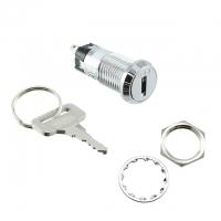 SK12BDW01-007 SWITCH KEYLOCK SPDT MED SEC 12MM