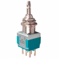 MPA206RPC SWITCH PB DPDT MOM 6A PC MNT