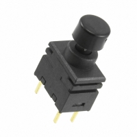 FP11SPC1B1TP02 MINIATURE PB SWITCH W/ BLK CAP