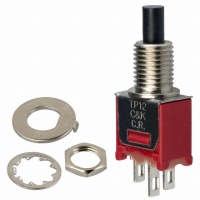 TP12SHZQE SWITCH PB SPDT PC SOLDER LUG