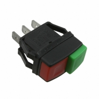 GPB526C01BGR SWITCH PB SPDT 16A RED/GRN IP56