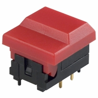 5511MREDX SWITCH PB SPDT MOM WIDE BODY RED