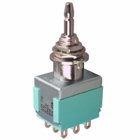 MPA306F SWITCH PB 3PDT MOM 6A WIRE LUG