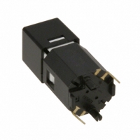 CFPB-1CC-1K9W SWITCH PB BLACK 9MM SQR