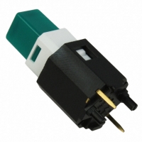 CFPB-1CC-1G6W SWITCH PB GREEN 6MM SQR