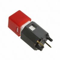 CFPB-1CC-1R9W SWITCH PB RED 9MM SQR