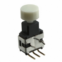 AB15AH-HB SWITCH PB SPDT R/A W/BRACKET WHT