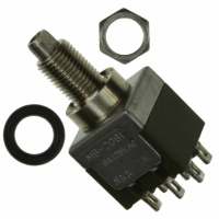 MB2061SD3W01 SW PB DPDT SCREW ON SILV SLD LUG