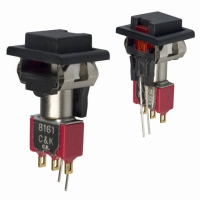 8161J86ZGE223 SWITCH PB SPDT SNAP-IN SLD LUG