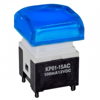 KP0115ACBKG03RGB-3SJB SWITCH PB SPST TACT RED/GRN/BL