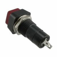 GPB023B05BR SWITCH PB SPST 3A RED SOLDER LUG