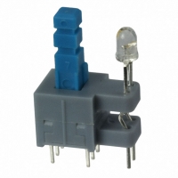 TL2205EEBPBA SWITCH PB ILL DPDT BLUE T/H