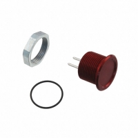 1241.2411.3 SWITCH PIEZO AL RED M16 NO