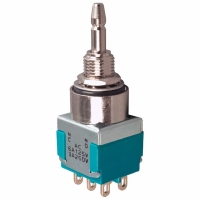 MPE206R SWITCH PB DPDT MOM 6A WIRE LUG