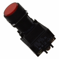 A3GT-99D0-R SWITCH ALT ACTION PB ROUND RED