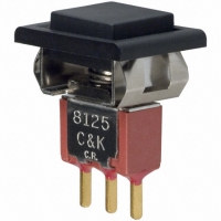 8125J81Z3BE22 SWITCH PB SPDT .4VA SNAP-IN SLD