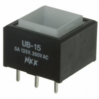 UB15SKW03N SWITCH NONILLUM PB SPDT SQ PCB