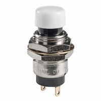 SB4011NOHG-2B SW PUSHBUTTON SPST WHITE CAP