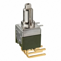 MB2061SS2G30 SWITCH PB DPDT GOLD RIGHT ANGLE