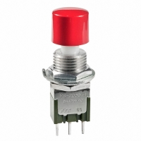 MB2065SB1W03-DC SWITCH PB SPDT SLV .250 PC RED