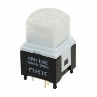 KP0115ACAKG036CF-1TJB SWITCH PB SPST TACT RED/GRN LED