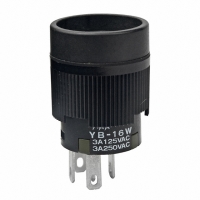 YB16WCKW01 SWITCH PB SPDT SILVER SOLDER LUG