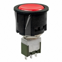 MB2011SB1W01-6C-A SWITCH PB SPDT 6A BLK SOLDER MNT