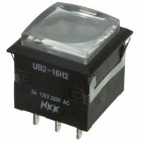 UB216KKW016CF-1JB SWITCH PB LP ILL SPDT AA BICLR