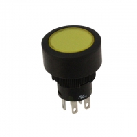 YB226CWCKW01-5D-EB SWITCH PB DPDT BRIGHT AMB ILLUM