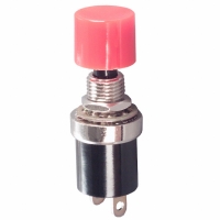 MPB103C SWITCH PB SPST NO W/CAP RD PNLMT