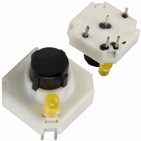 3.14100.8430000 SWITCH TACT SPOT ILLUM AU YEL