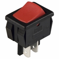 GRS-4011-0040 SWITCH ROCKER SPST ON/OFF RED