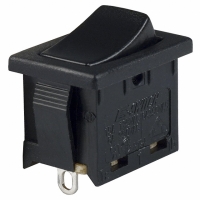 R1966ABLKBLKES SWITCH ROCKER SPST 15A BLACK