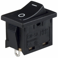 CWSA11AAN1S SWITCH ROCKER SPST 6A HORZ S-LUG