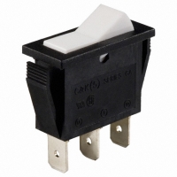 CA01J11207Q SWITCH ROCKER SPDT 15A WHT/BLK