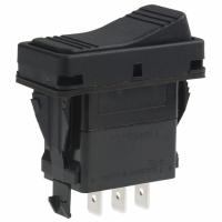 SRN91-18BB SWITCH NON-ILLUM ROCKER SPDT