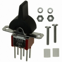 7205J2W3QE2 SWITCH ROCKER DPDT WIRE WRAP