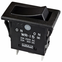 WR15AF SWITCH ROCKER SPDT 15A SEALED