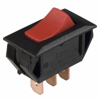 GRS-2012-2009 SWITCH ROCKER SPDT ON/ON RED