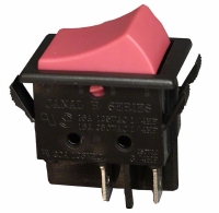 R2101C2NBR SWITCH ROCKER DPST ON/OFF RED